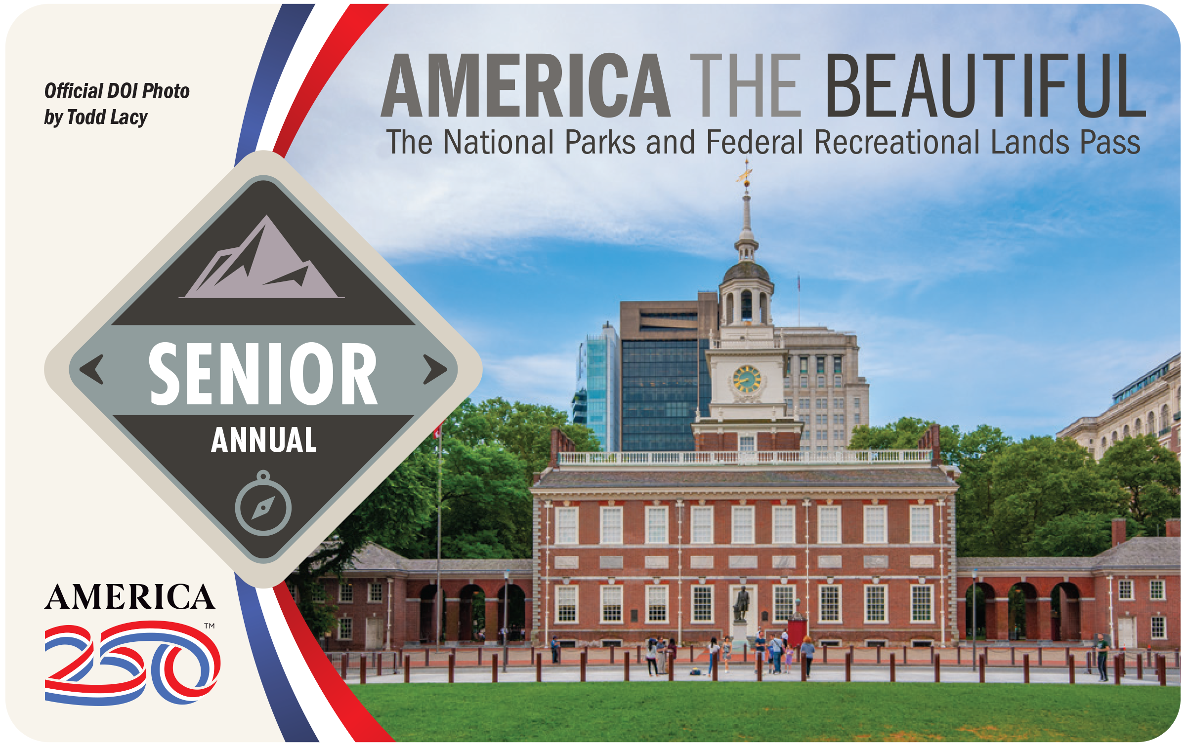 Front of Senior Annual Pass