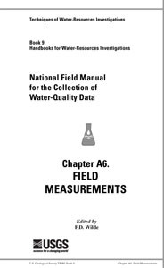 NAT'L FIELD MANUAL WATER QUAL BK 9 CH A6