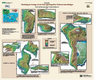 LAKE TROUT SPAWNING SITES, MI SHT