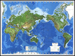 Map of the world.