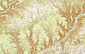 Example of an NGA/Foreign map.
