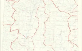 Example of a hydrological map.