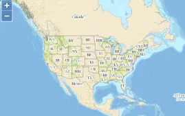 Image of North America.