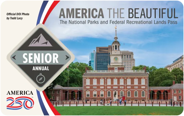Front of Senior Annual Pass