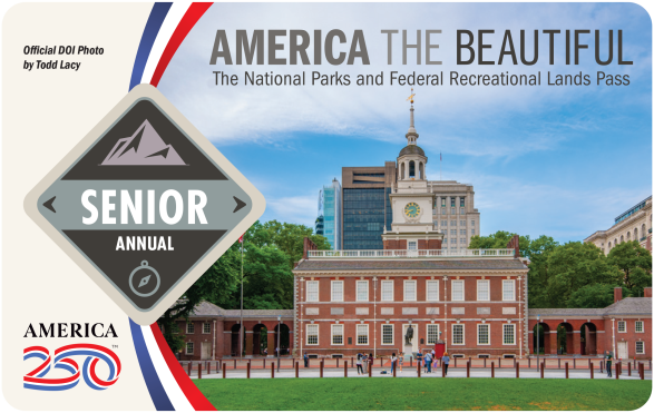 Front of Senior Annual Pass