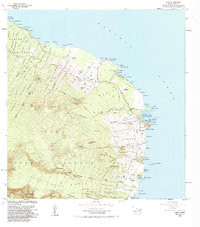 HANA, HI HISTORICAL MAP GEOPDF 7.5X7.5 G