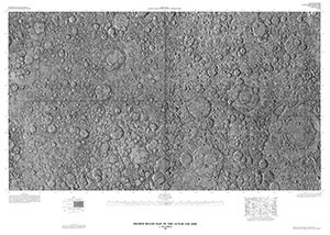 SHADED RELIEF MAP OF THE LUNAR FAR SIDE