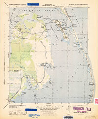 ROANOKE ISLAND, NC HISTORICAL MAP GEOPDF