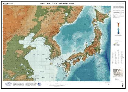 JAPAN, KOREA AND NORTHEAST CHINA: SHT 1 | USGS Store