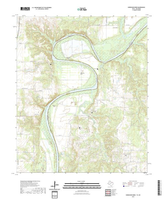 HORSESHOE BEND, OKTX USGS Store