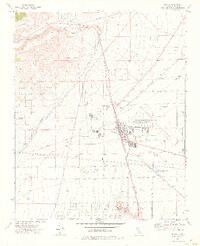 MOJAVE, CA HISTORICAL MAP GEOPDF 7.5X7.5