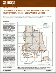 OIL SHALE RESOURCES GREEN RIVER, CO