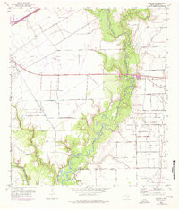 MANSON, TX HISTORICAL MAP GEOPDF 7.5X7.5