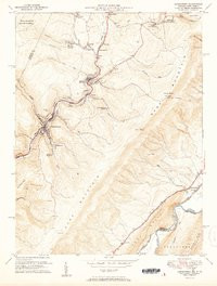 LONACONING, MD-WV HISTORICAL MAP GEOPDF
