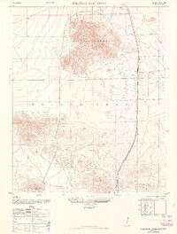 SOLEDAD MOUNTAIN, CA HISTORICAL MAP GEOP