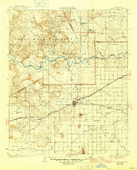 TUCUMCARI, NM HISTORICAL MAP GEOPDF 30X3