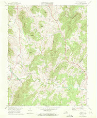 WOODVILLE, VA HISTORICAL MAP GEOPDF 7.5X