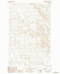 DEAD HORSE COULEE, MT HISTORICAL MAP GEO