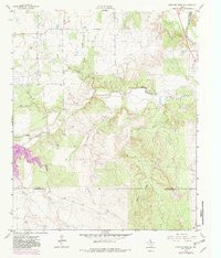 ANTELOPE, TX HISTORICAL MAP GEOPDF 7.5X7