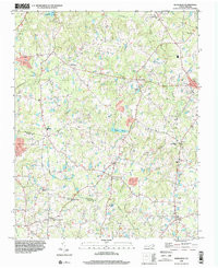 BUNN WEST, NC HISTORICAL MAP GEOPDF 7.5X