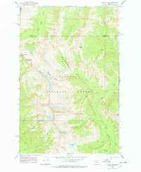 HOLLAND PEAK, MT HISTORICAL MAP GEOPDF 7