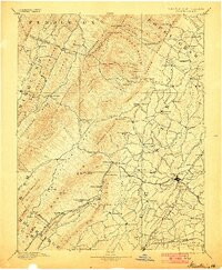 STAUNTON, VA-WV HISTORICAL MAP GEOPDF 30