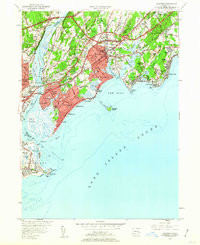 MILFORD, CT HISTORICAL MAP GEOPDF 7.5X7.