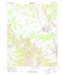 HARTFORD, KY HISTORICAL MAP GEOPDF 7.5X7