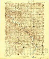 STANWOOD, IA HISTORICAL MAP GEOPDF 30X30