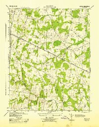 ARCOLA, VA HISTORICAL MAP GEOPDF 7.5X7.5