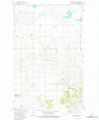 ROBINSON LAKE, ND HISTORICAL MAP GEOPDF