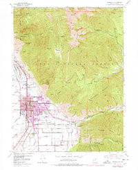 SPRINGVILLE, UT HISTORICAL MAP GEOPDF 7.