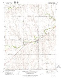 JENNINGS, KS HISTORICAL MAP GEOPDF 7.5X7