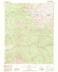 LODGEPOLE, CA HISTORICAL MAP GEOPDF 7.5X