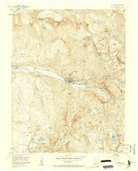 TELLURIDE, CO HISTORICAL MAP GEOPDF 7.5X