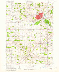 RITTMAN, OH HISTORICAL MAP GEOPDF 7.5X7.