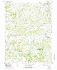 EOLIA, MO HISTORICAL MAP GEOPDF 7.5X7.5