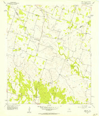 EDNA HILL, TX HISTORICAL MAP GEOPDF 7.5X