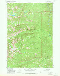 ENOS LAKE, ID HISTORICAL MAP GEOPDF 7.5X