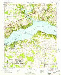KILLEN, AL HISTORICAL MAP GEOPDF 7.5X7.5