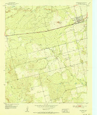 WESTBROOK, TX HISTORICAL MAP GEOPDF 7.5X