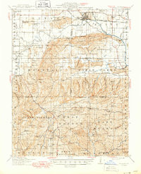 EQUALITY, IL HISTORICAL MAP GEOPDF 15X15