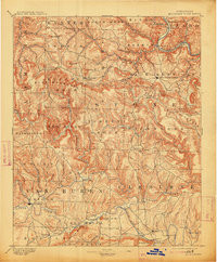 MOUNTAIN VIEW, AR HISTORICAL MAP GEOPDF