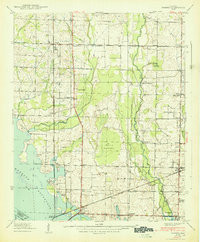 TANNER, AL HISTORICAL MAP GEOPDF 7.5X7.5