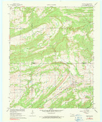 WARDVILLE, OK HISTORICAL MAP GEOPDF 7.5X