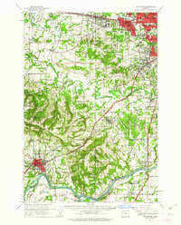 BEAVERTON, OR HISTORICAL MAP GEOPDF 15X1