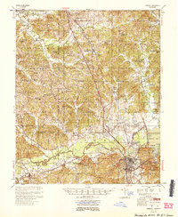 GRENADA, MS HISTORICAL MAP GEOPDF 15X15