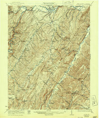 PETERSBURG, WV-VA HISTORICAL MAP GEOPDF