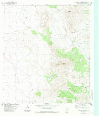 CATHEDRAL MOUNTAIN, TX HISTORICAL MAP GE