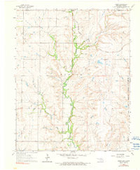 HARDY, OK-KS HISTORICAL MAP GEOPDF 7.5X7